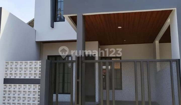 Rumah 2 lantai bisa DP minim di cluster Boulevard hijau harapan indah