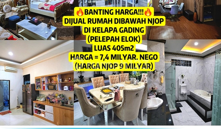 BELOW MARKET PRICE SALE JANUR ELOK LUXURY HOUSE 405M2