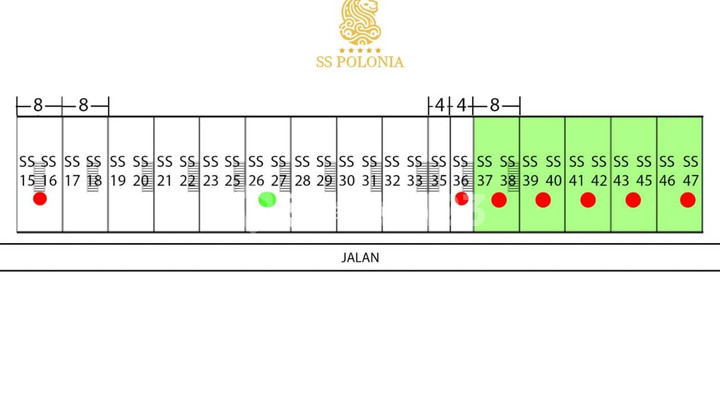 RUKO JALAN PADANG GOLF KOMPLEK CBD POLONIA | MEDAN POLONIA, DEKAT BANDARA LANUD SOEWONDO - ADI SUCIPTO 1