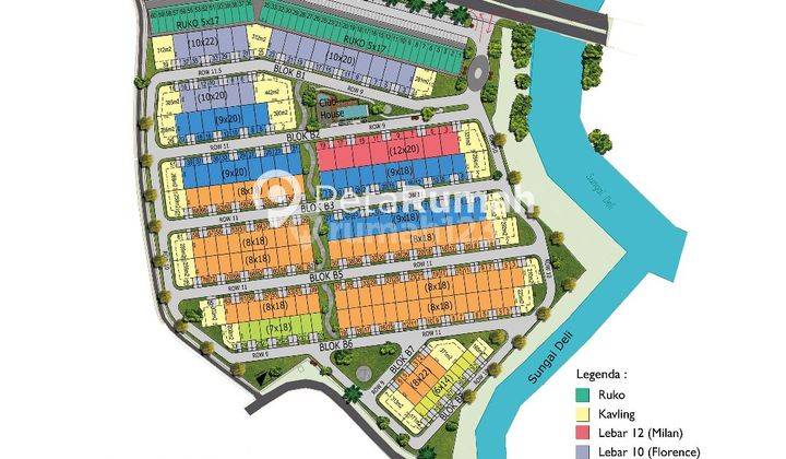 DIJUAL VILLA KOMPLEK CITRALAND HELVETIA CLUSTER VITTORIA;Chinty  3