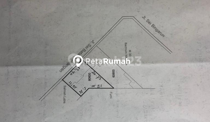 RUMAH JALAN SEI BATANG SERANGAN | DEKAT ISKANDAR MUDA