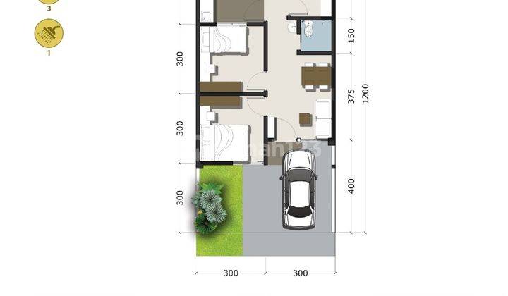 De Lora Parung Panjang Rumah Baru Mewah Skandinavian 400jt An 8