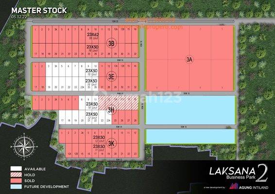 Laksana Bussines Park Tahap 2 Gudang Multiguna Ukuran 15x35 Murah 2