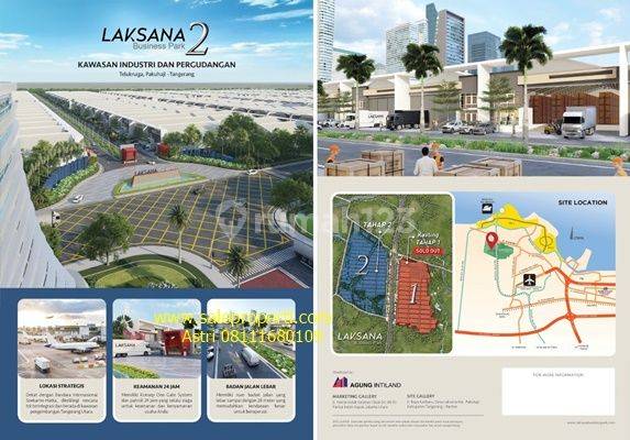 Kavling Pergudangan Laksana Bussines Park Tahap 2 Ukuran 23x50 Bu 2