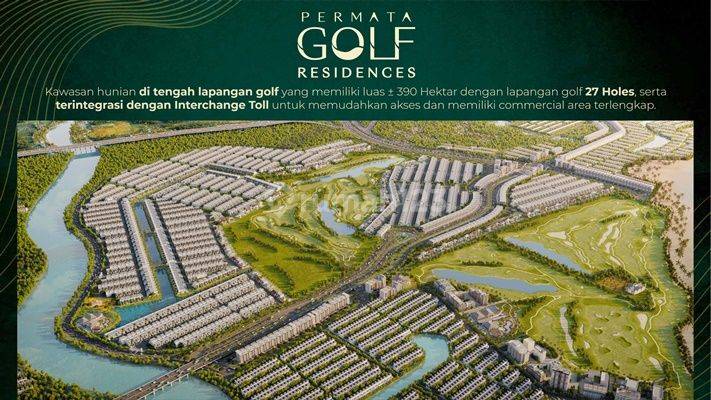 Kavling Mewah Dekat Golf Dan Danau Permata Golf Residence Pik2 1