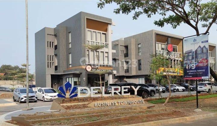 Delrey Bussines Townhouse Bsd Soho 3Lt Dikelilingi Perumahan Elit 1