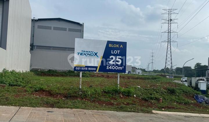 Kavling Pergudangan dan Home Industri Siap Bangun 400 meter BSD