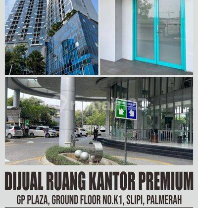 Ruang Kantor Premium 55m Lantai Ground Gp Plaza Slipi Siap Pakai 1