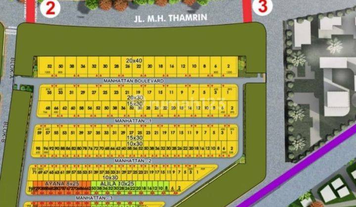 Kavling Hunian Mewah Pik2 Cluster Terdepan Manhattan Ukuran 10x30 2