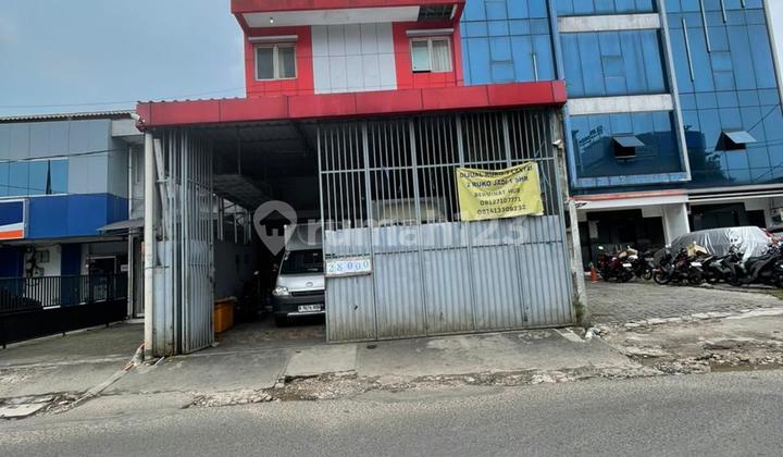 2 Ruko 1 Pintu Pos Pengumben Pinggir Jalan Boulevard Kelapa Dua