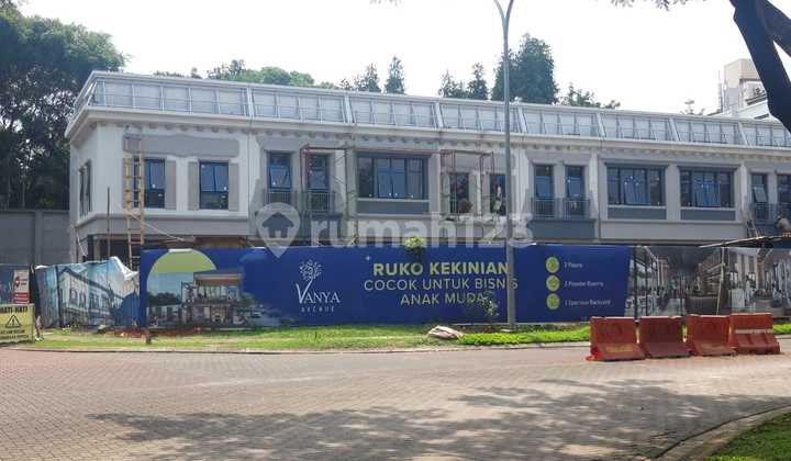 Ruko 2 Lantai Siap Serah Terima Vanya Avenue @Vanya Park BSD 