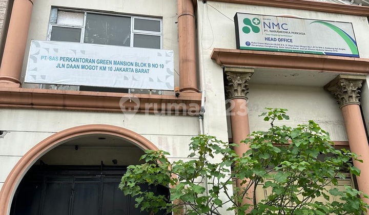 Ruko Green Mansion Daan Mogot Siap Pakai Pinggir Jalan Boulevard