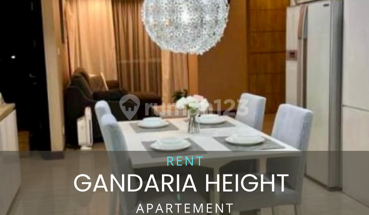 Di Sewakan Apartemen Gandaria Height Furnished
