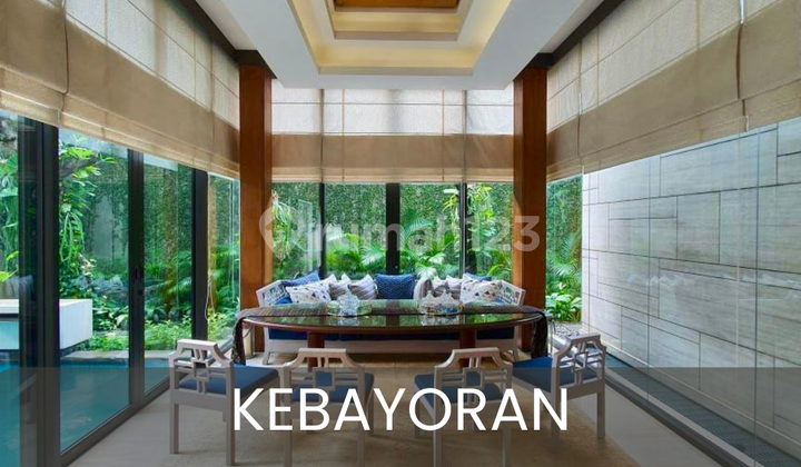 Di Jual Rumah Mewah Bergaya Western Kebayoran Baru