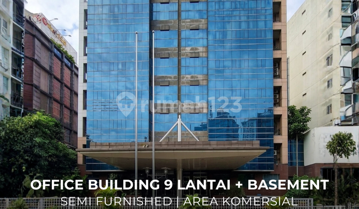 9-Storey Office Building + Basement Strategically Located in Setiabudi
