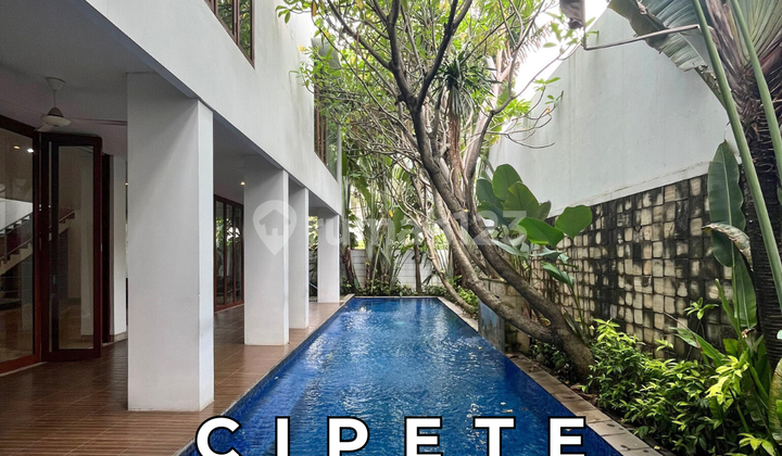 Rumah Bagus 2 Lt. Hadap Barat Lingkungan Tenang Dekat MRT Cipete