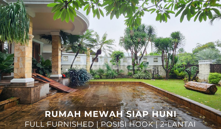 Rumah Mewah Siap Huni Full Furnished Posisi Hook di Pondok Indah