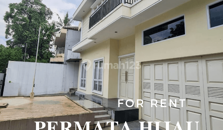 Rumah lokasi strategis siap huni di permata hijau 1