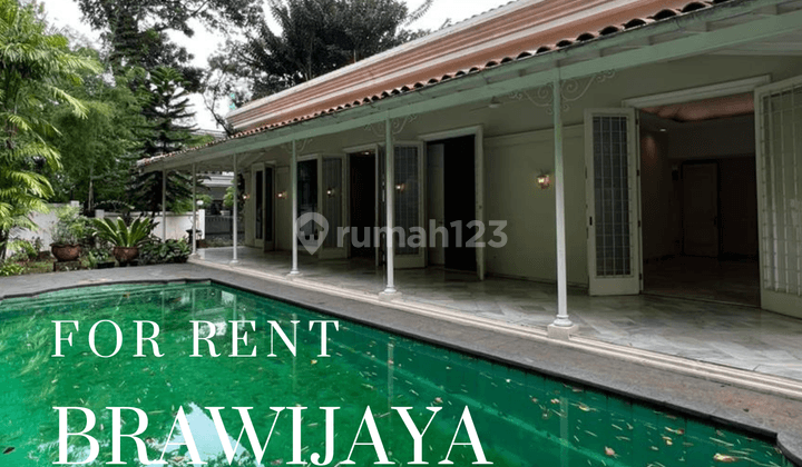 Rumah siap huni di brawijaya kebayoran baru 1