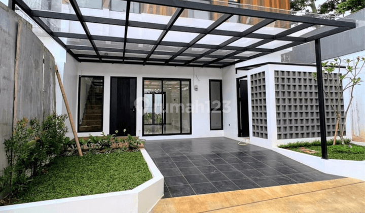 Rumah modern minimalis di pesanggrahan jaksel 2