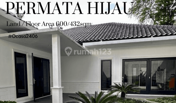 Rumah modern siap huni di permata hijau  1