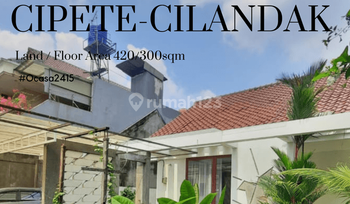 Rumah modern murah di cipete cilandak jakarta selatan 1