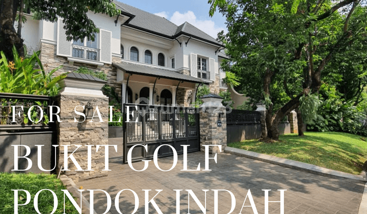 Rumah mewah di bukit golf pondok indah jakarta selatan 1