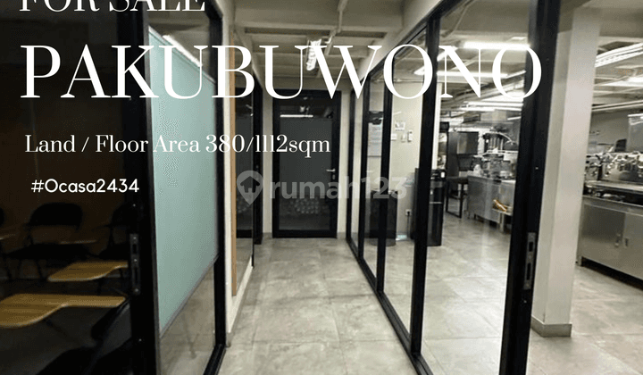 Ruang usaha lokasi strategis di Pakubuwono jaksel 1