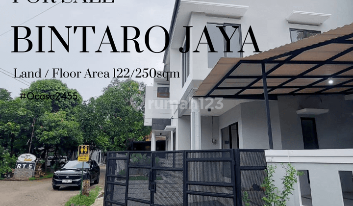 Brand new house one gate system di graha bintaro tangsel 1