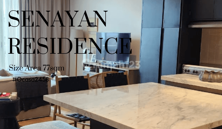 Apartemen lokasi strategis di senayan residence 1