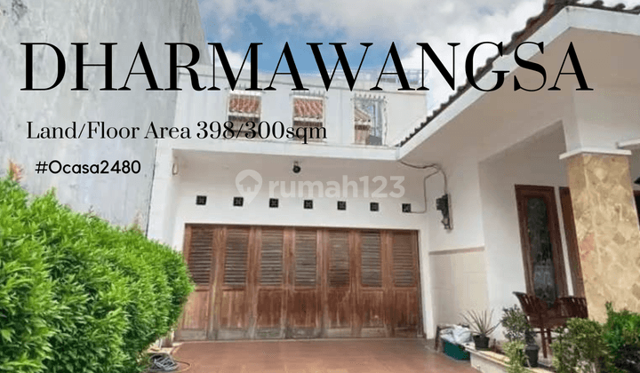 Rumah siap huni di Dharmawangsa jaksel 1