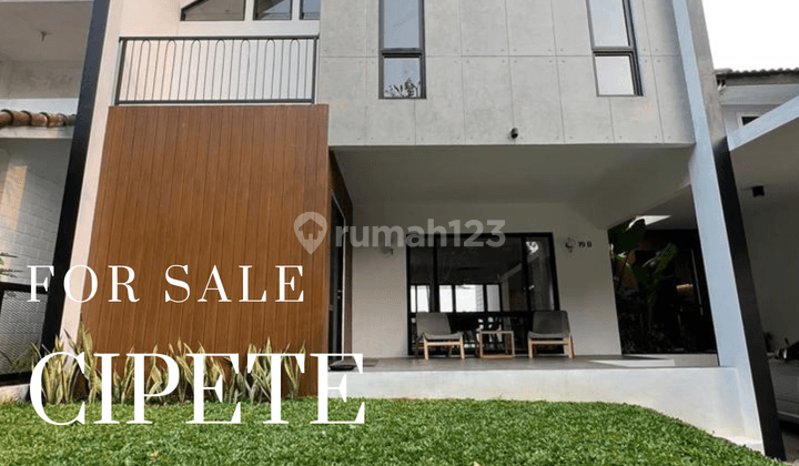 Brand new modern house furnished di cipete jaksel 1