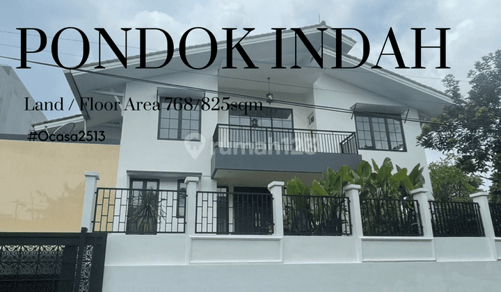 Rumah modern siap huni di Pondok indah 1