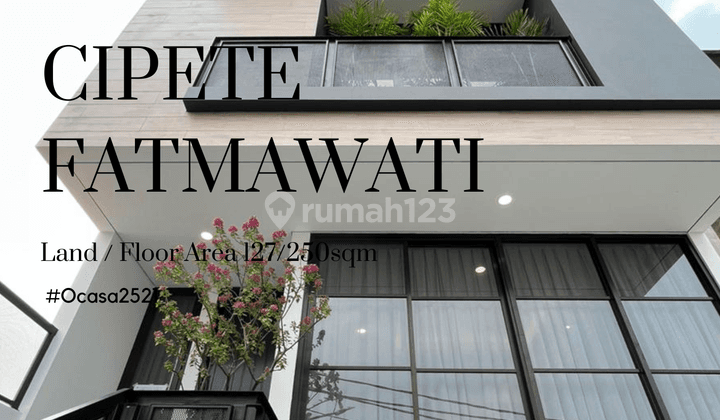 Brand new house siap huni di cipete fatmawati jaksel 1