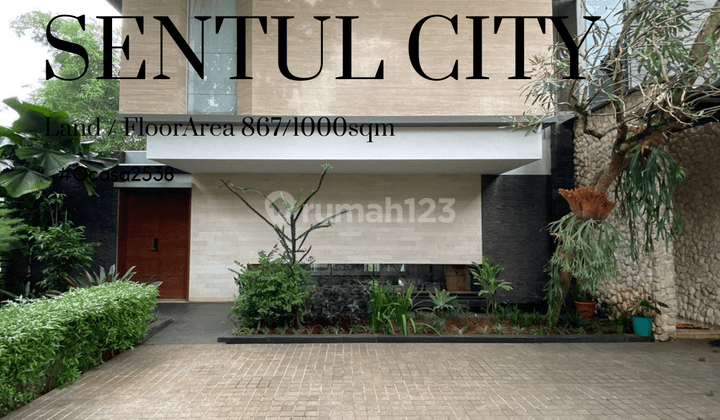 Rumah premium siap huni di sentul city 1