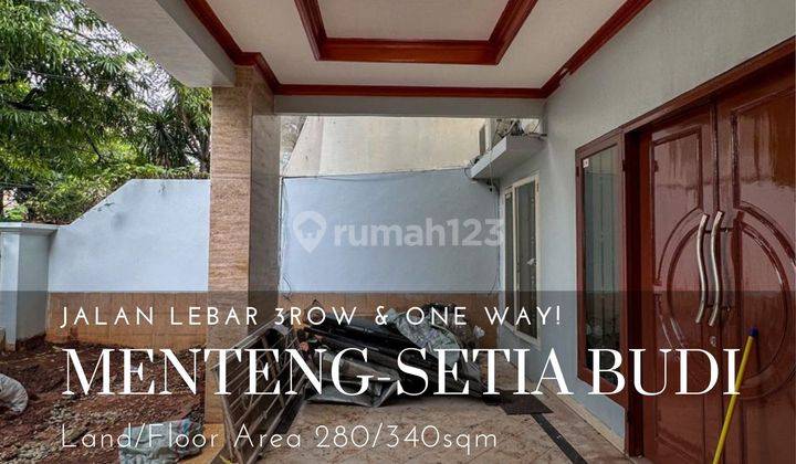 Rumah prime area di Menteng atas 1