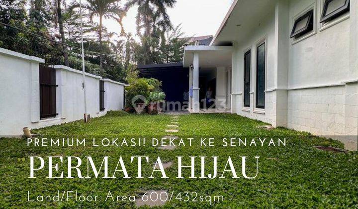 Rumah siap huni dekat senayan di permata hijau 1