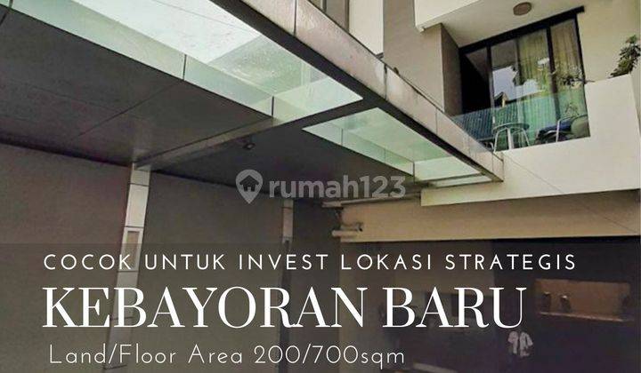 Cocok untuk investasi lokasi strategis di kebayoran baru 1