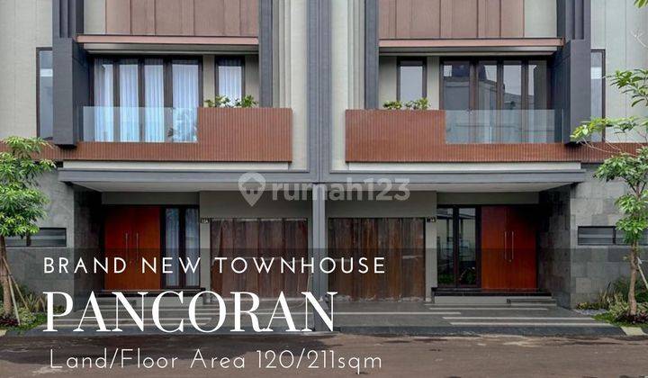 Brand new townhouse lokasi strategis di pancoran 1