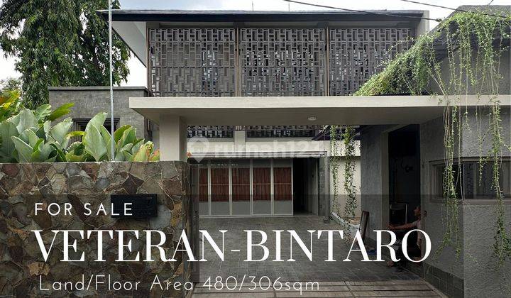 Rumah murah lokasi sangat strategis di veteran bintaro 1