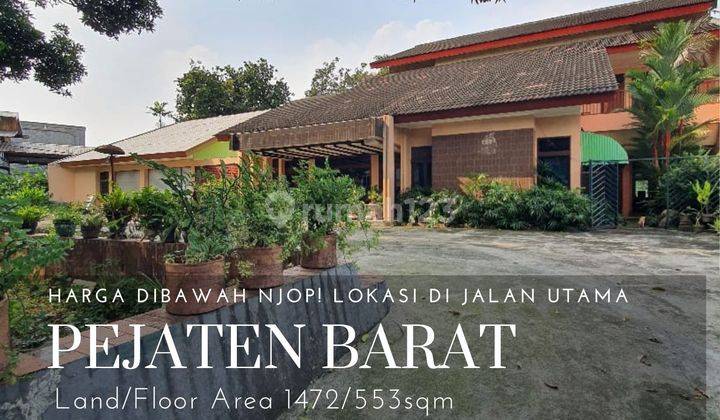 Harga dibawah njop rumah murah di pejaten barat 1