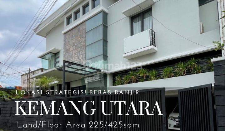 Dijual cepat rumah murah di kemang utara 1