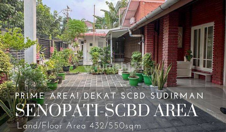 Rumah siap huni lokasi strategis di senopati 1