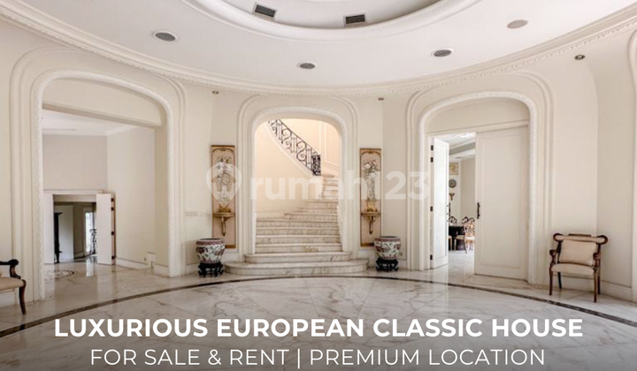 Classic European 2-Story House Facing South in Mega Kuningan Classic European 2-Story House Facing South in Mega Kuningan