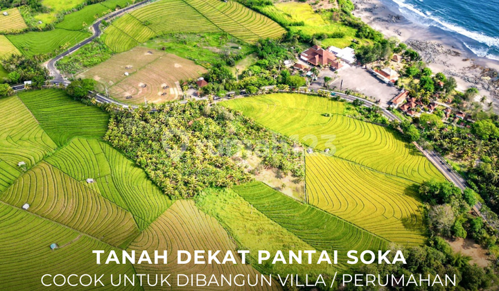 Dijual Tanah Lokasi Strategis Dekat Pantai Soka di Tabanan - Bali