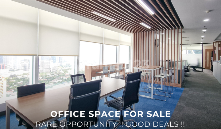 Dijual Office Space Murah Jarang Ada di Equity Tower Scbd