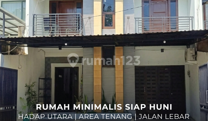 Rumah Minimalis Siap Huni Hadap Utara Lingkungan Tenang di Cipete