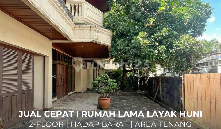 Rumah Lama Layak Huni Hadap Barat Area Tenang di Ampera Jaksel Rumah Lama Layak Huni Hadap Barat Area Tenang di Ampera Jaksel