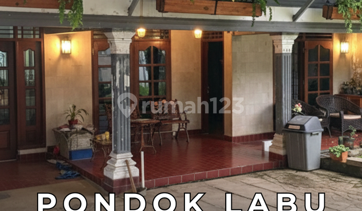 Dijual Rumah Lama Murah 1,5 Lantai Hadap Utara di Pondok Labu