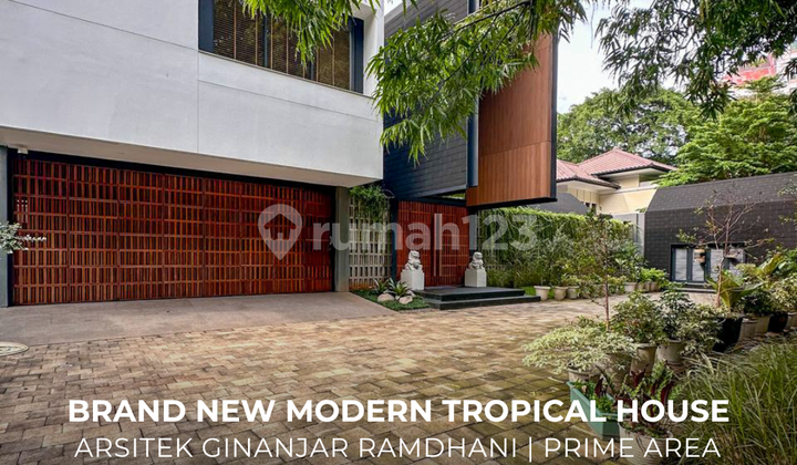 Rumah Mewah Baru Hadap Tenggara di Area Premium Kebayoran Baru